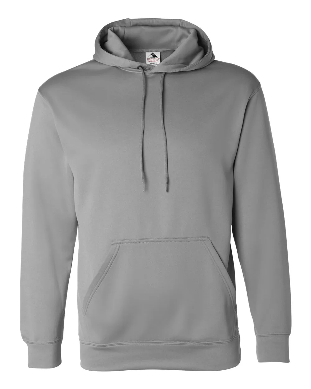 Augusta Sportswear 5505 Men's Wicking Fleece Hooded Sweatshirt — blank hooded sweatshirt, front view