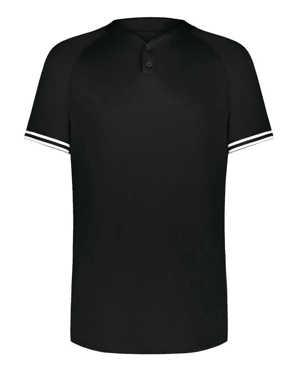 Augusta Sportswear 6906 Youth Cutter Henley Jersey — blank t-shirt, front view