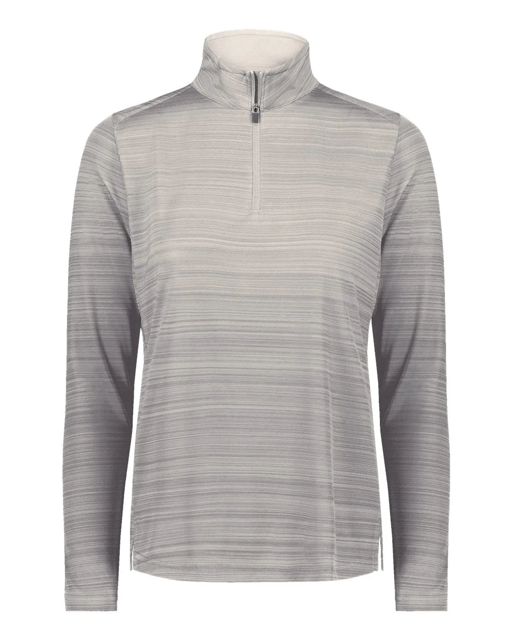 Augusta Sportswear 7012 Women's Pursuit Quarter-Zip Pullover — blank garment, front view
