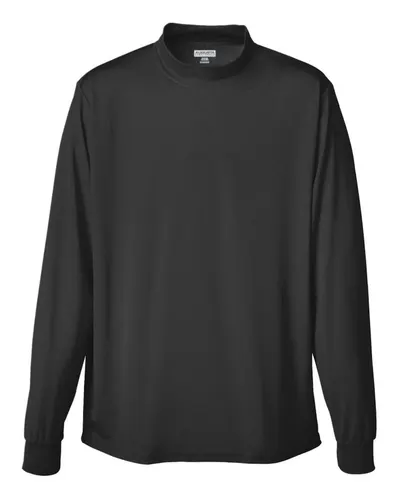 Augusta Sportswear 797 Unisex Wicking Mock Turtleneck — blank garment, front view