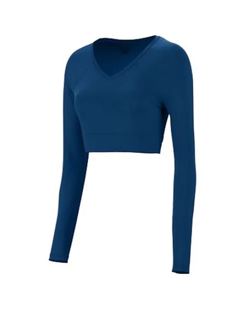 Augusta Sportswear 9012 Women's V-Neck Liner — blank garment, front view