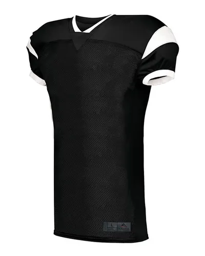 Augusta Sportswear 9582 Men's Slant Football Jersey — blank t-shirt, front view