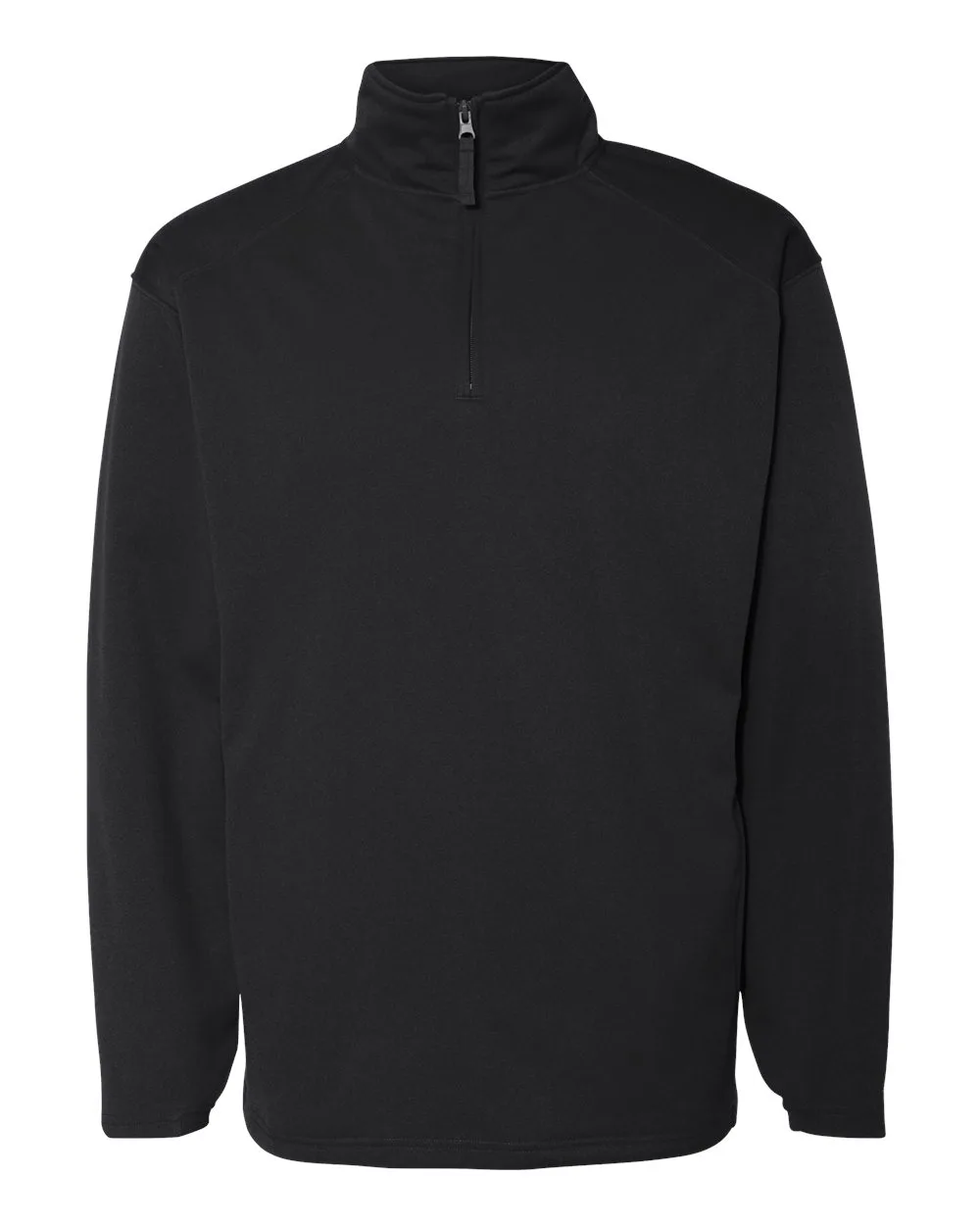 Badger 1480 Men's Performance Quarter-Zip Pullover — blank garment, front view