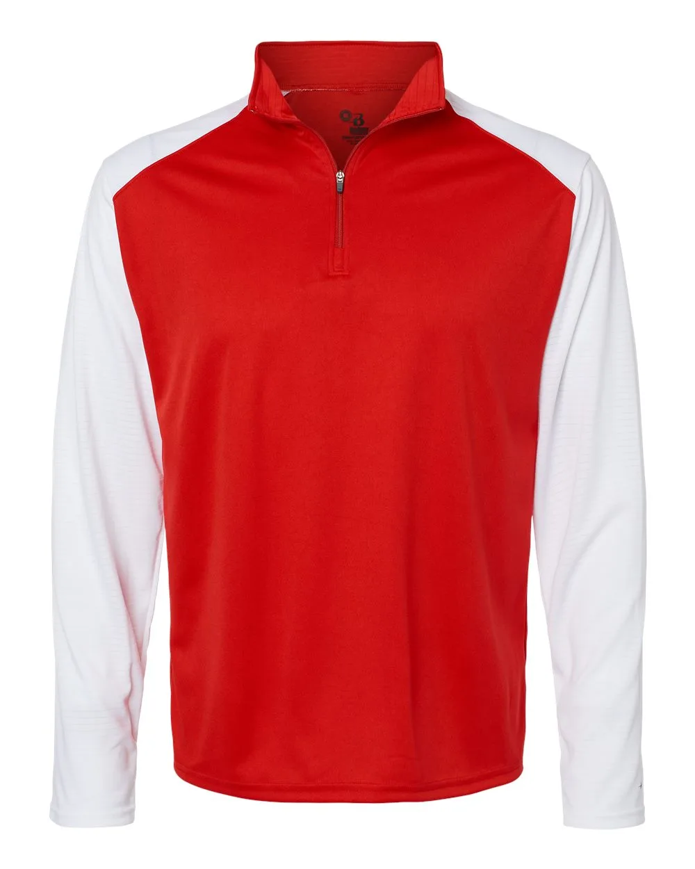 Badger 4231 Men's Breakout Quarter-Zip Pullover — blank garment, front view