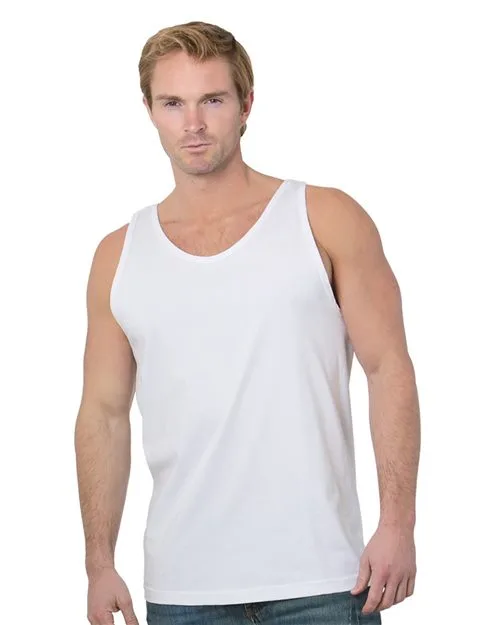 Bayside 9650 Unisex Tank — blank tank top, front view