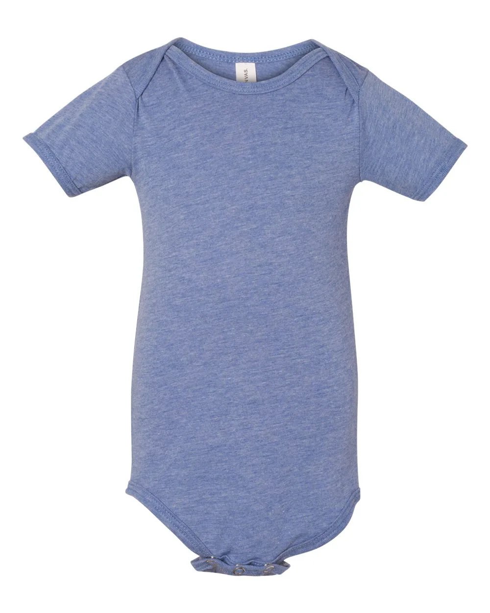 BELLA + CANVAS 131B Infant Triblend One Piece — blank garment, front view