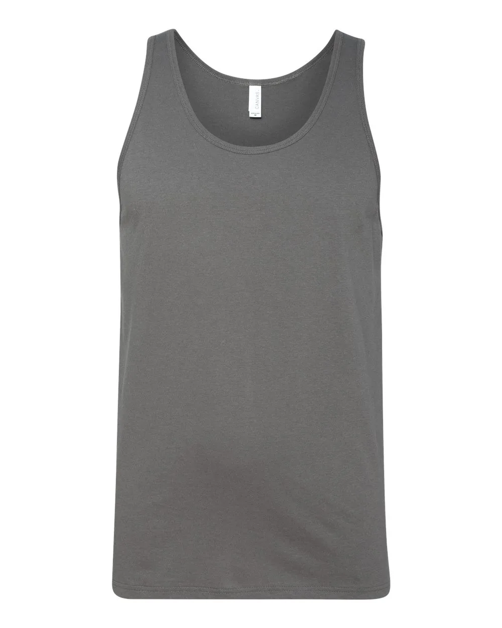 BELLA + CANVAS 3480 Jersey Tank — blank tank top, front view
