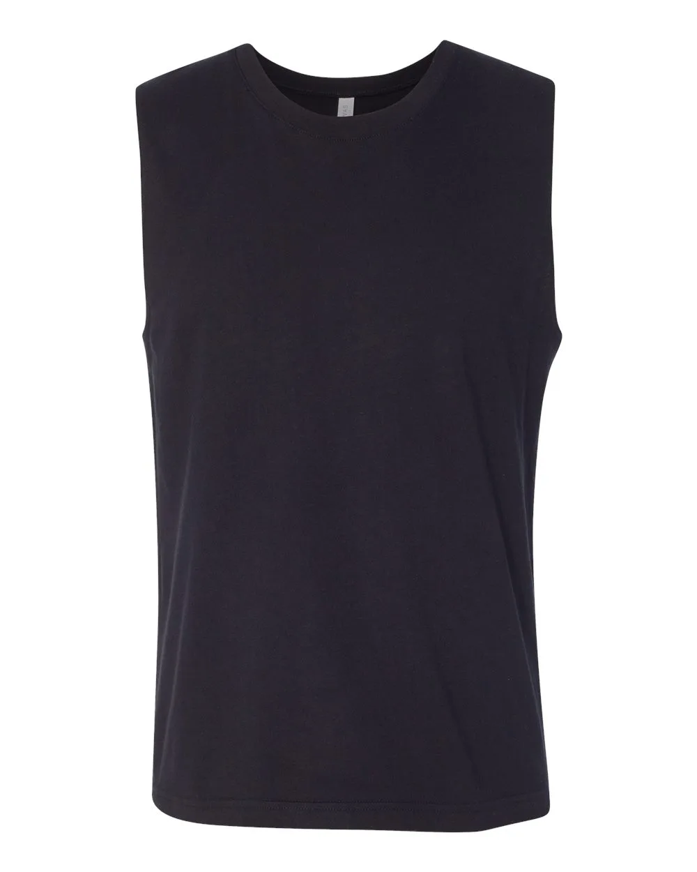 BELLA + CANVAS 3483 Jersey Muscle Tank — blank tank top, front view