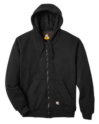 Berne Apparel SZ101 Men's Heritage Thermal Lined Hooded Sweatshirt — blank hooded sweatshirt, front view