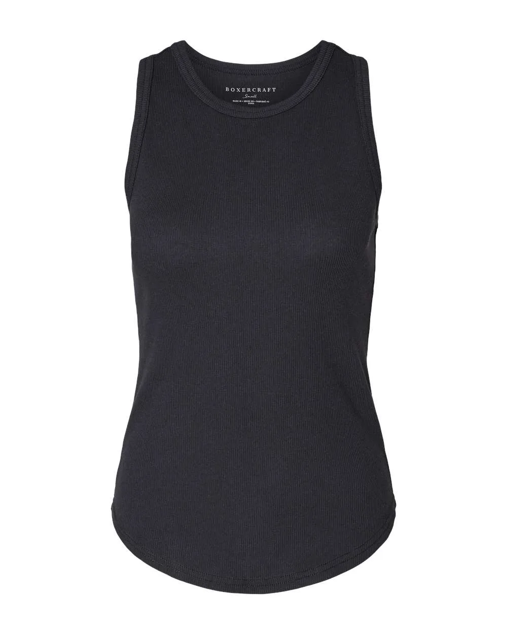 Boxercraft BW2501 Women's Adrienne Tank Top — blank tank top, front view