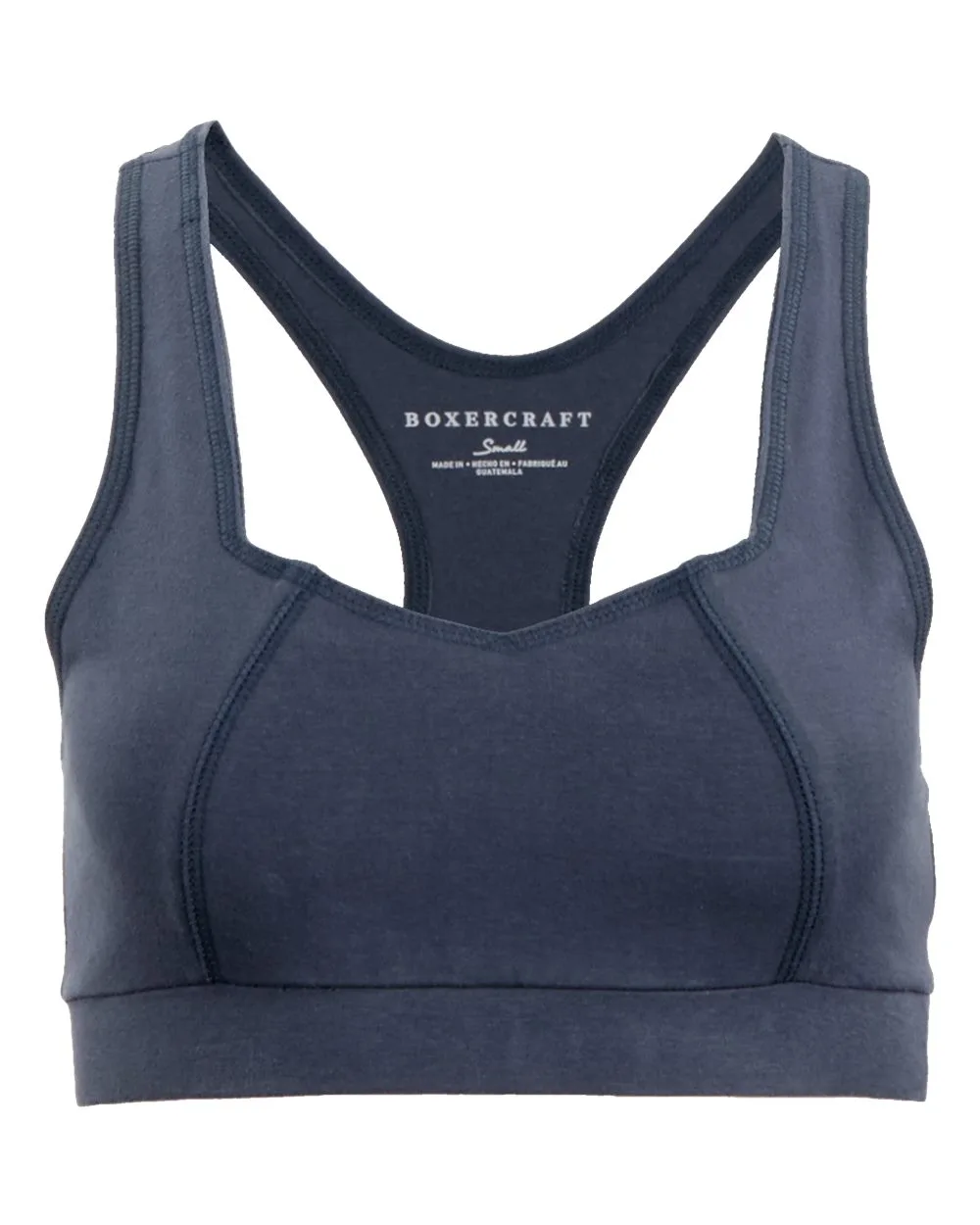 Boxercraft BW2701 Women's Sweetheart Sports Bra — blank garment, front view