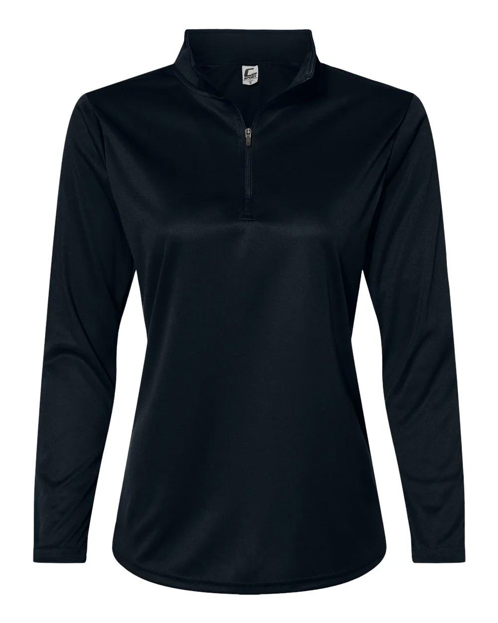 C2 Sport 5602 Women's Quarter-Zip Pullover — blank garment, front view