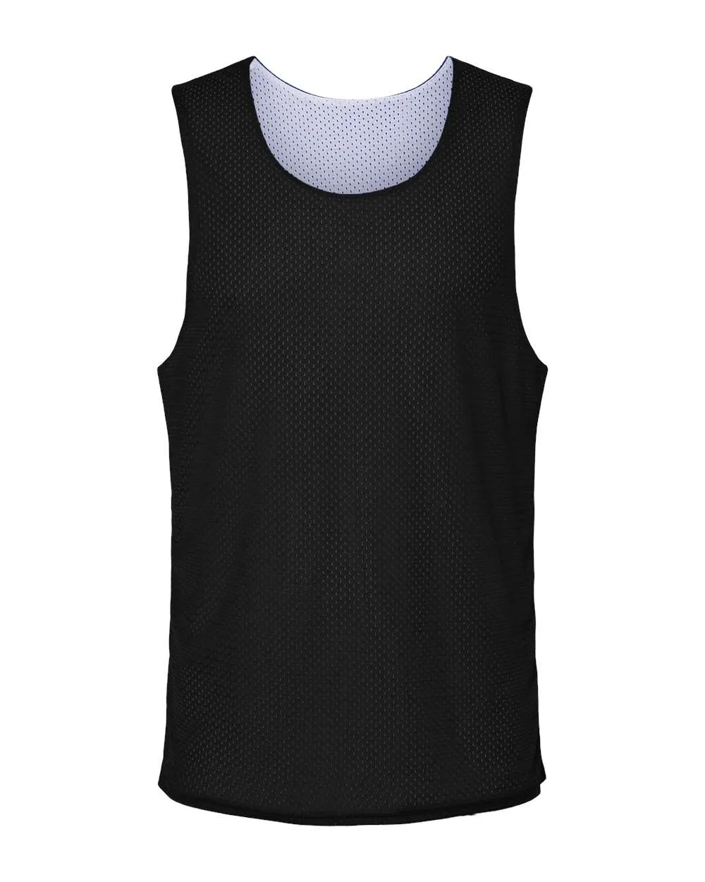 C2 Sport 5729 Men's Reversible Mesh Tank — blank tank top, front view
