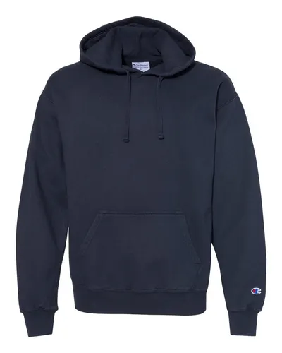 Champion CD450 Unisex Garment-Dyed Hooded Sweatshirt — blank hooded sweatshirt, front view