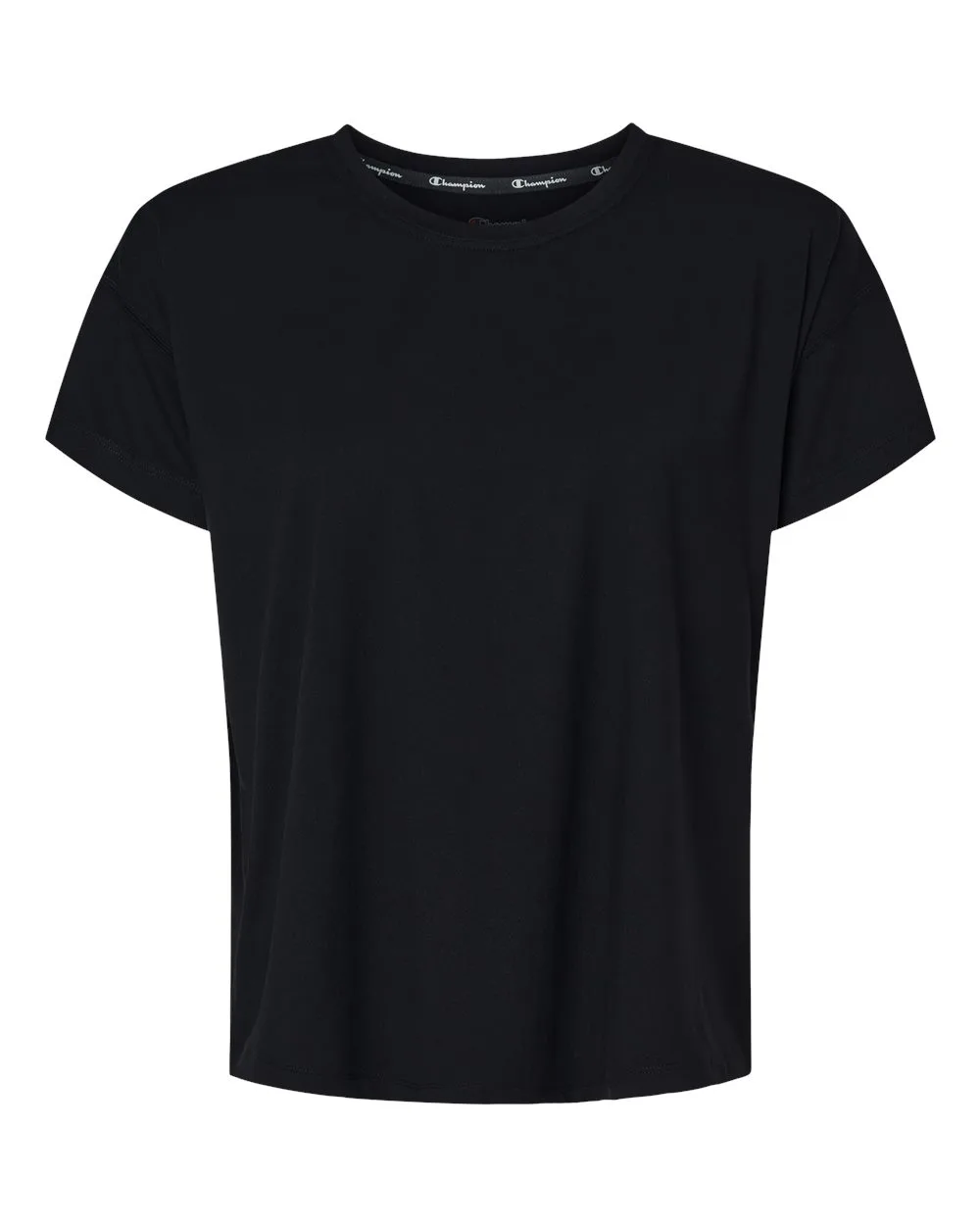 Champion CHP130 Women's Sport Soft Touch T-Shirt — blank t-shirt, front view