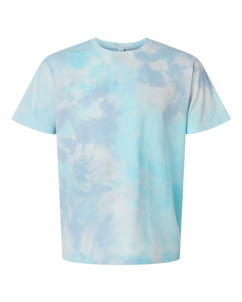 Colortone 1355 Unisex Vintage Tie-Dyed T-Shirt — blank t-shirt, front view