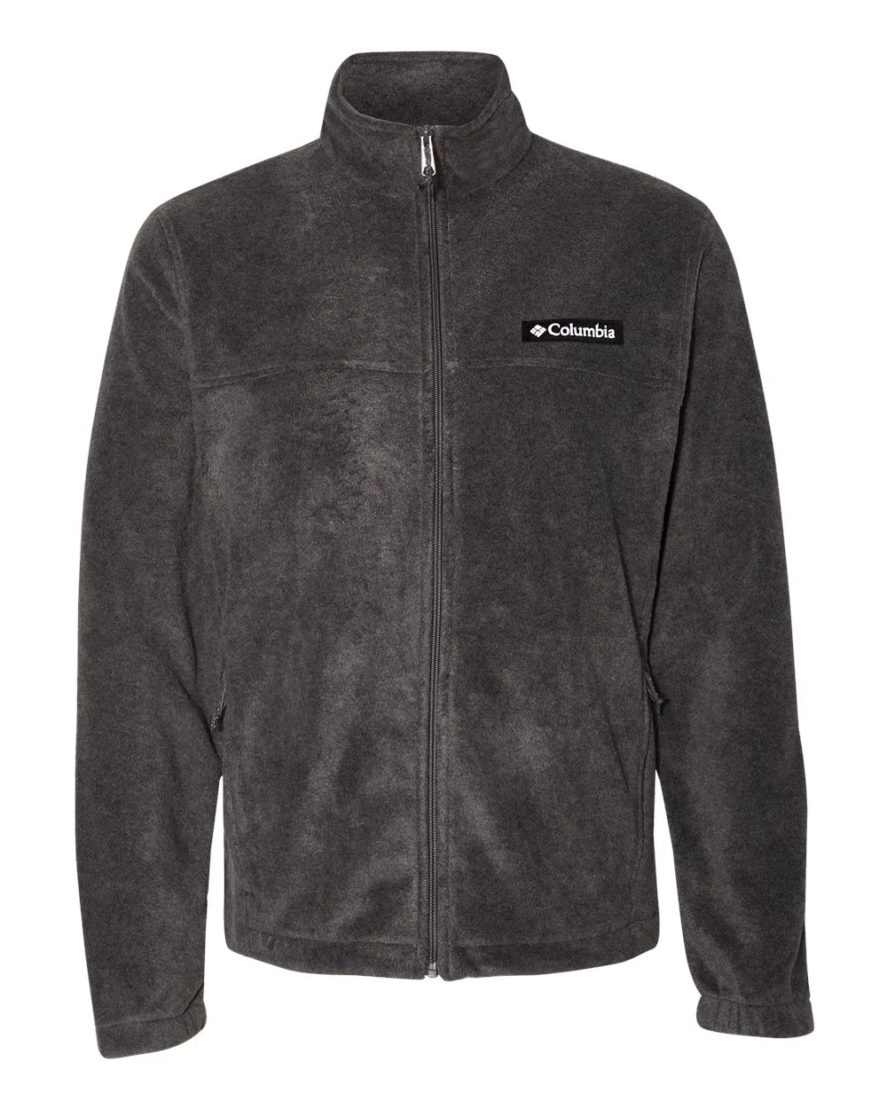 Columbia 147667 Men's Steens Mountain™ Fleece 2.0 Full-Zip Jacket — blank jacket, front view