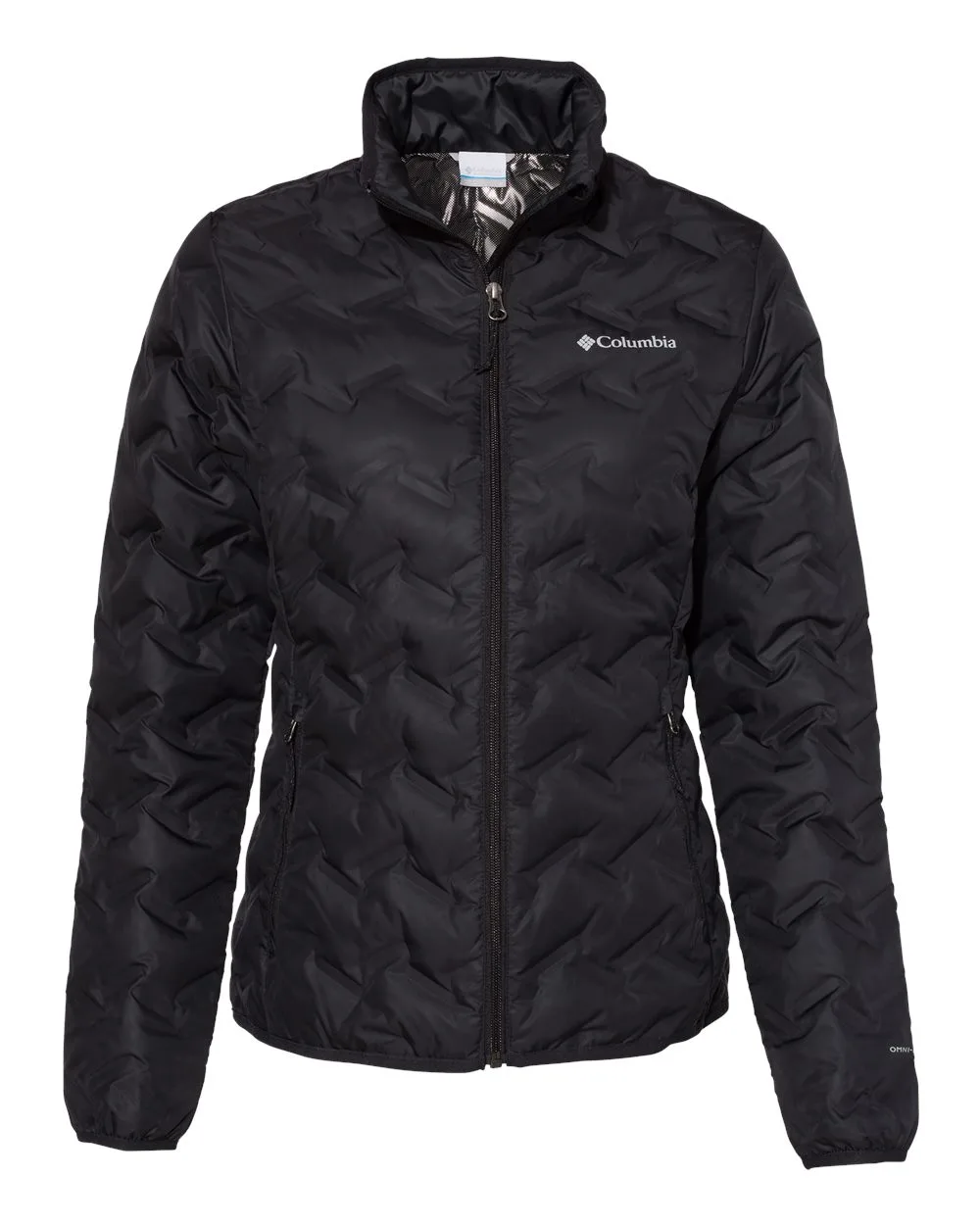 Columbia 208827 Women's Delta Ridge™ II Down Jacket — blank jacket, front view