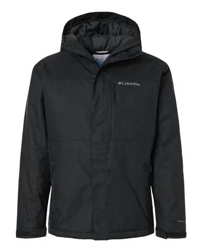Columbia 208959 Men's Tipton Peak™ III Insulated Hooded Jacket — blank hooded sweatshirt, front view
