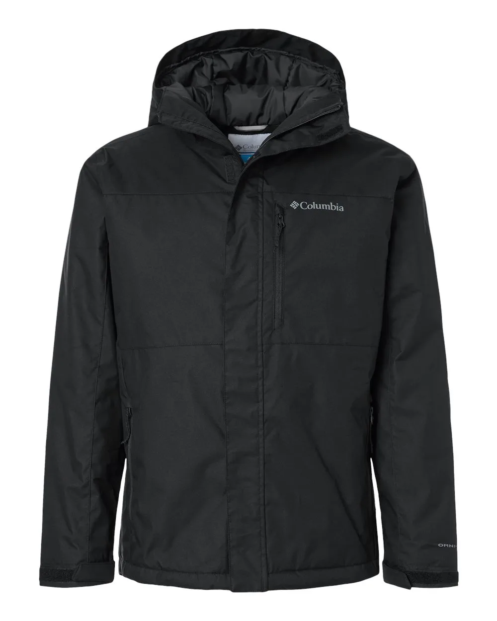 Columbia 208959 Men's Tipton Peak™ III Insulated Hooded Jacket — blank hooded sweatshirt, front view