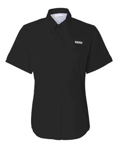 Columbia 212466 Women's PFG Tamiami™ II Short Sleeve Shirt — blank garment, front view