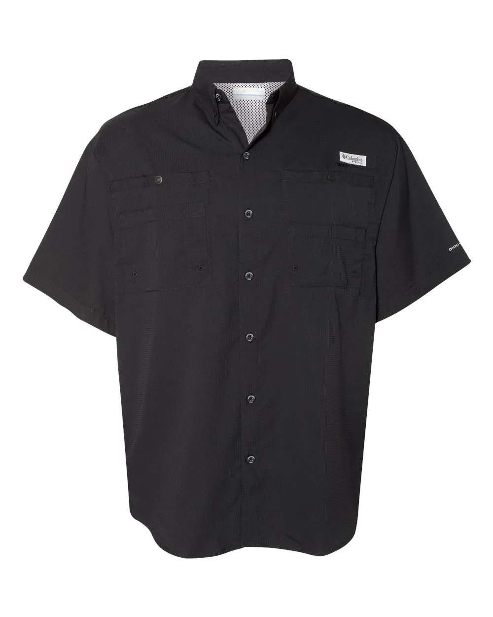 Columbia 212468 Men's PFG Tamiami™ II Short Sleeve Shirt — blank garment, front view