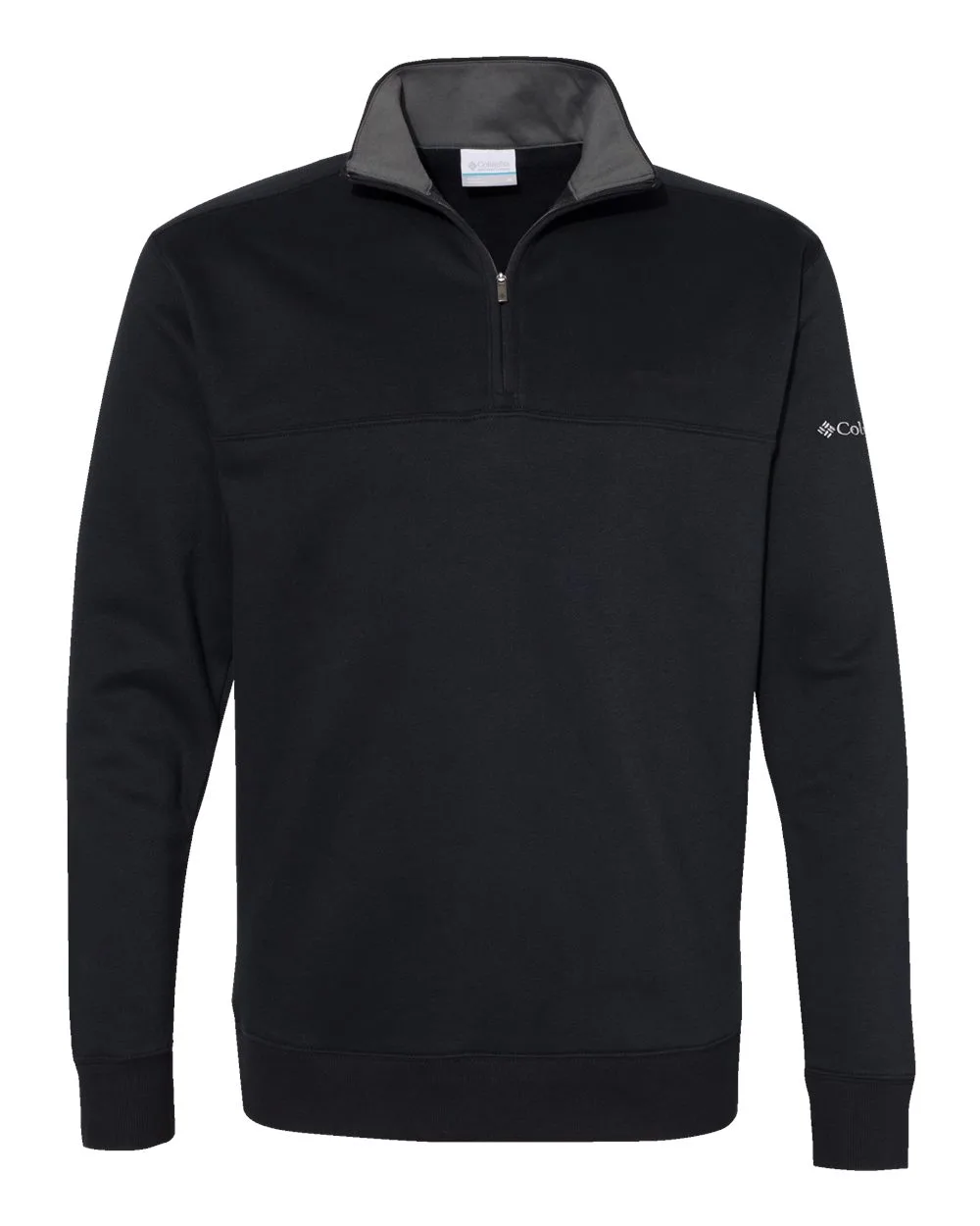 Columbia 212475 Men's Hart Mountain™ II Half-Zip Pullover — blank garment, front view