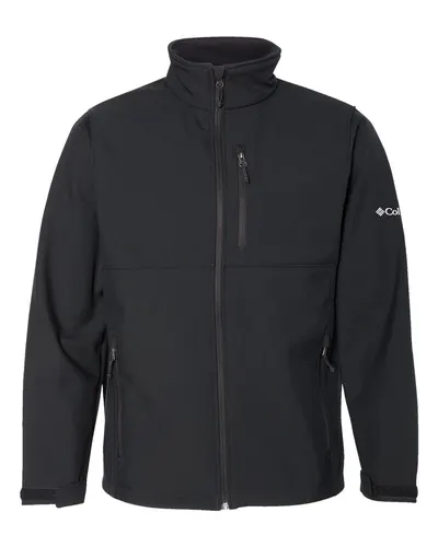 Columbia 212483 Men's Ascender™ Soft Shell Jacket — blank jacket, front view