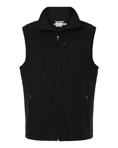 Columbia 216510 Men's Ascender™ II Soft Shell Vest — blank jacket, front view