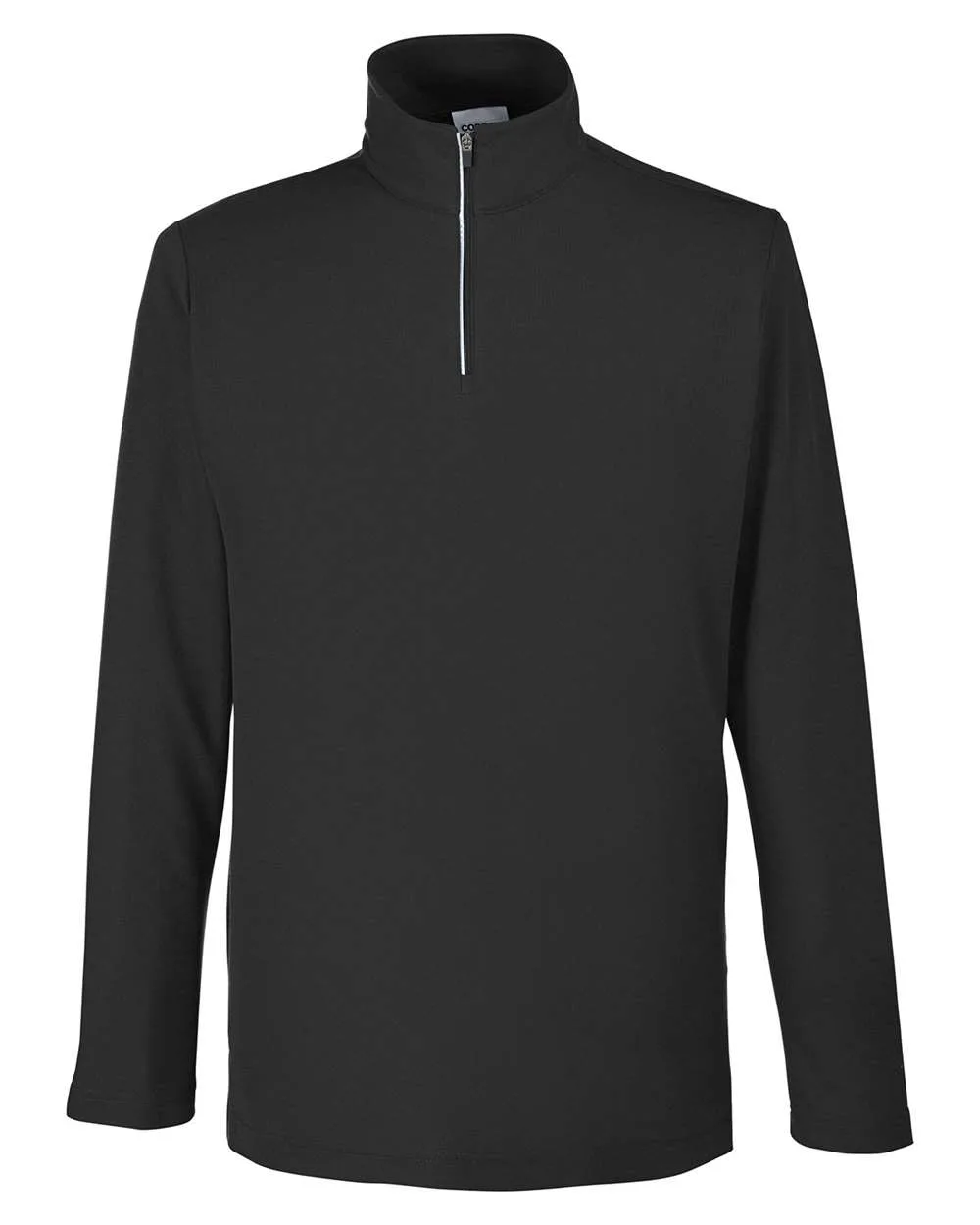 CORE365 CE405 Men's Fusion ChromaSoft™ Pique Quarter-Zip Pullover — blank garment, front view