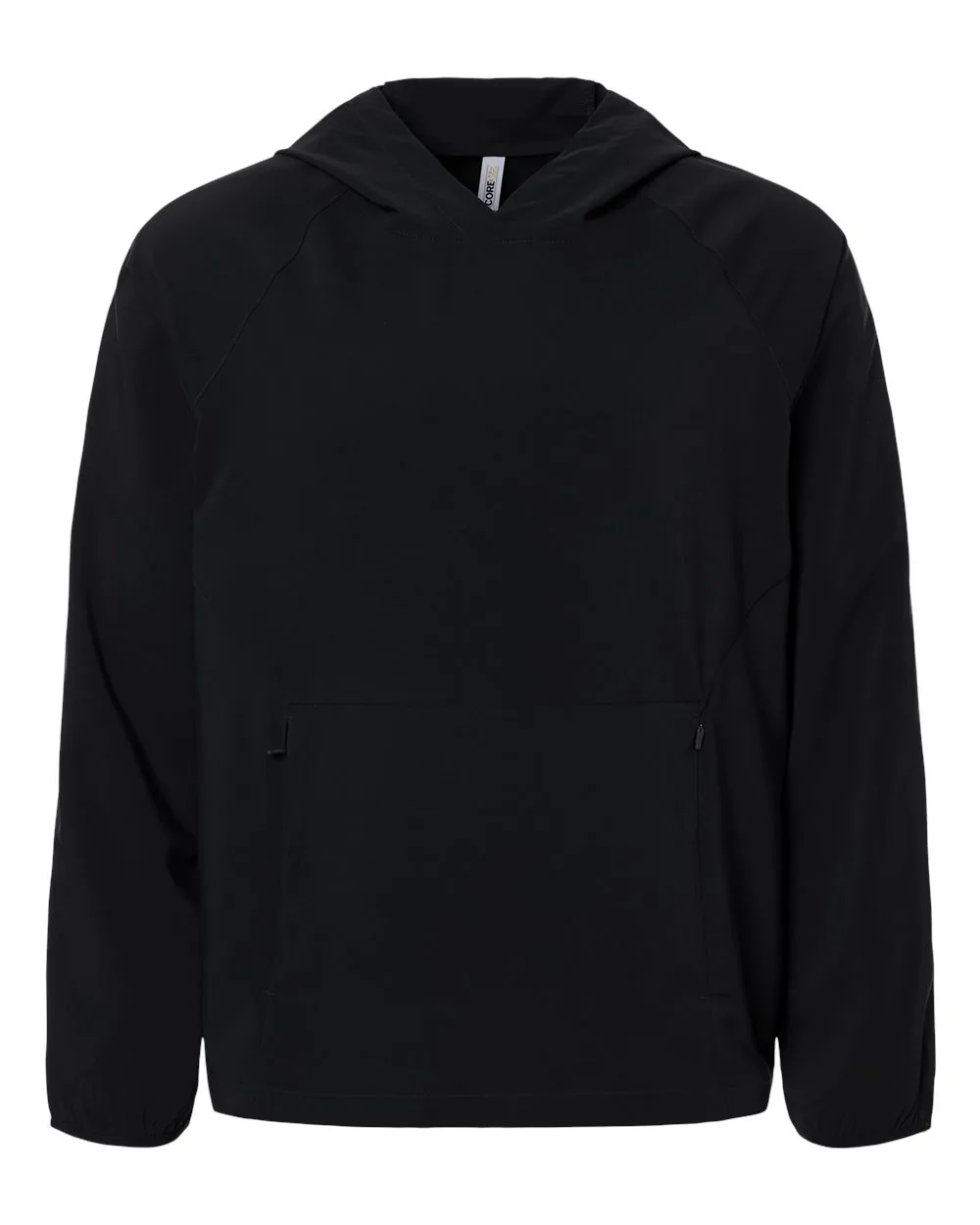 CORE365 CE520L Men's UltraUVP Shoreline Long Sleeve Hooded Pullover — blank hooded sweatshirt, front view