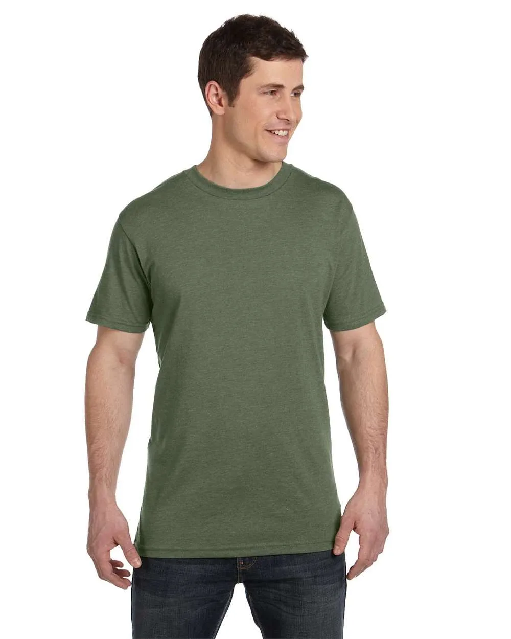 econscious EC1080 Unisex Eco Blend T-Shirt — blank t-shirt, front view