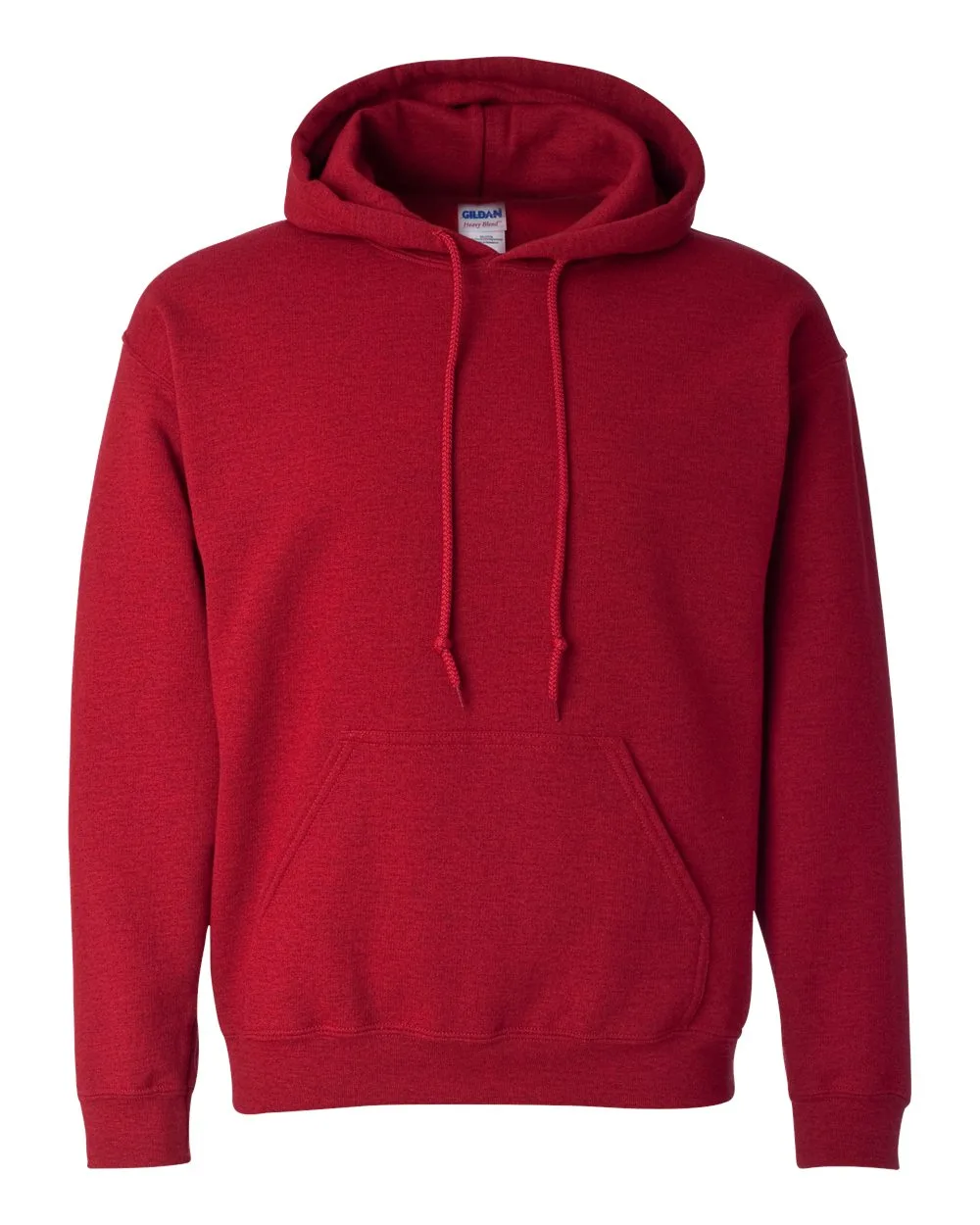 Gildan 18500 Unisex Heavy Blend™ Hooded Sweatshirt — blank hooded sweatshirt, front view