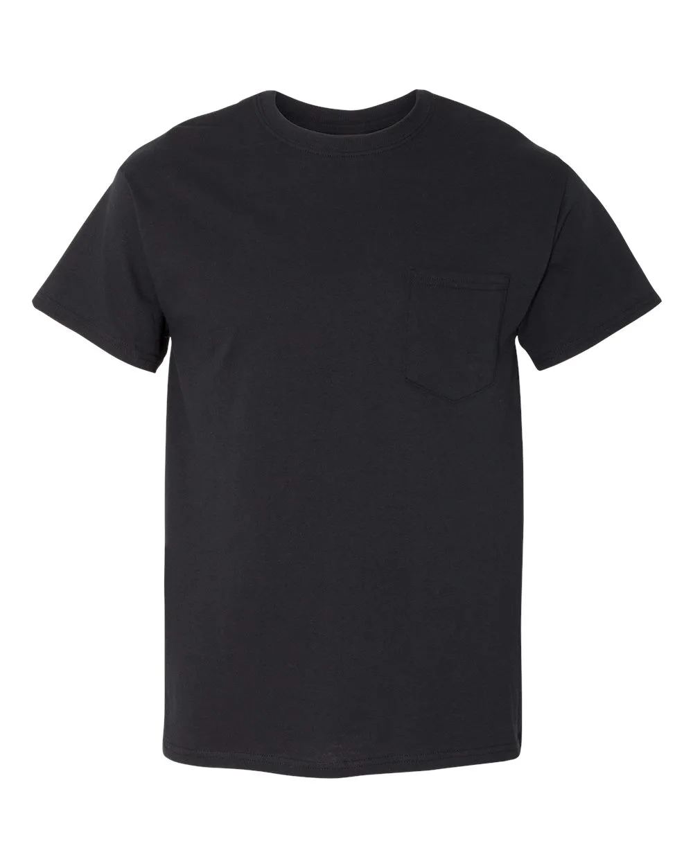 Gildan 5300 Unisex Heavy Cotton™ Pocket T-Shirt — blank t-shirt, front view