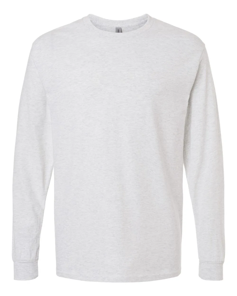 Gildan 5400 Unisex Heavy Cotton™ Long Sleeve T-Shirt — blank long sleeve tee, front view