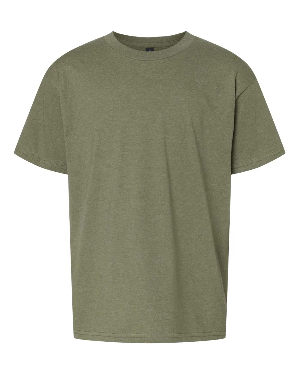 Gildan 64000BCVC Youth Softstyle® CVC T-Shirt — blank t-shirt, front view