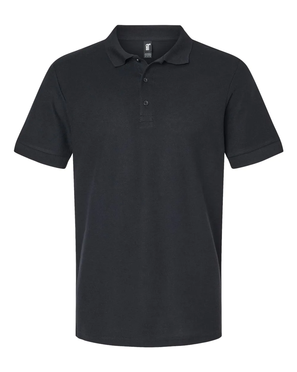 Gildan 85800 Unisex Hammer™ Pique Polo — blank polo, front view