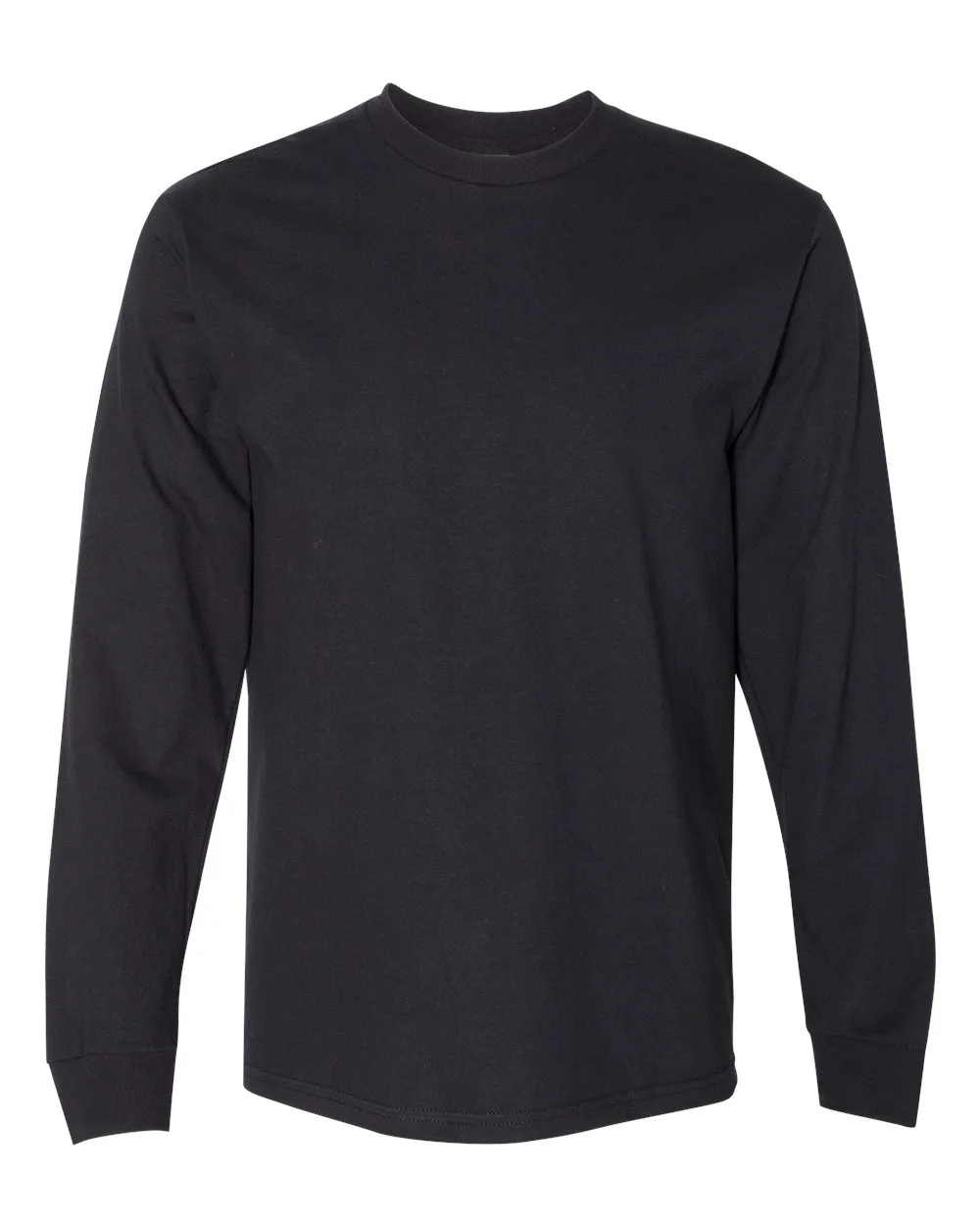 Gildan H400 Unisex Hammer™ Long Sleeve T-Shirt — blank long sleeve tee, front view