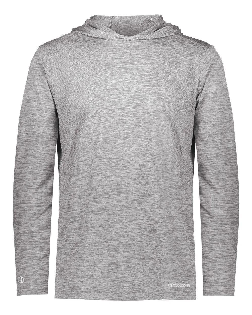 Holloway 222589 Men's Electrify CoolCore® Hooded Sweatshirt — blank hooded sweatshirt, front view