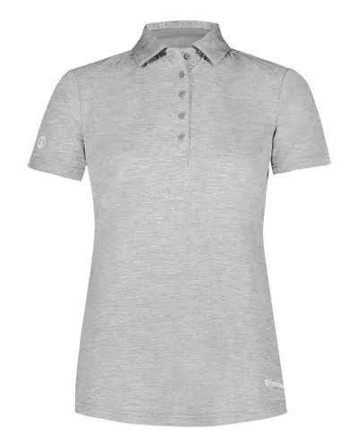 Holloway 222772 Women's Electrify CoolCore® Polo — blank polo, front view