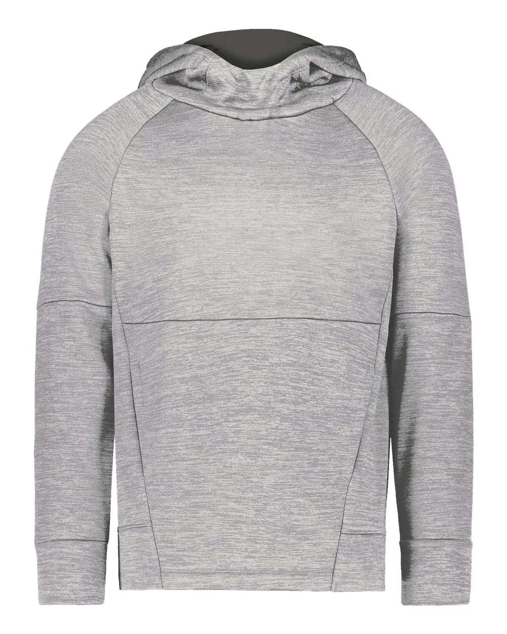 Holloway 223680 Youth All-Pro Performance Fleece Hooded Sweatshirt — blank hooded sweatshirt, front view
