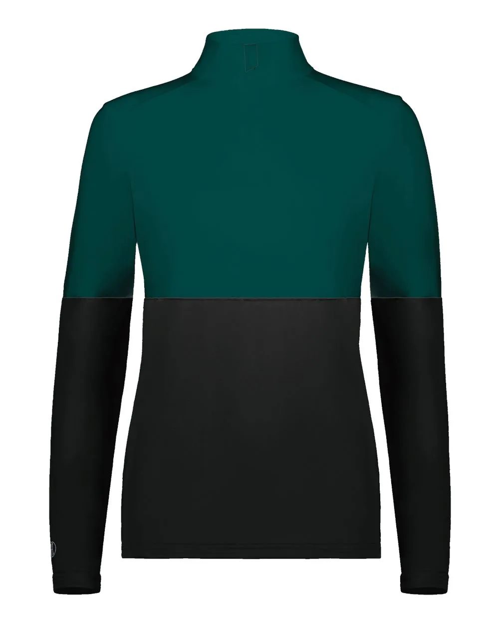 Holloway 223700 Women's Momentum Team Quarter-Zip Pullover — blank garment, front view