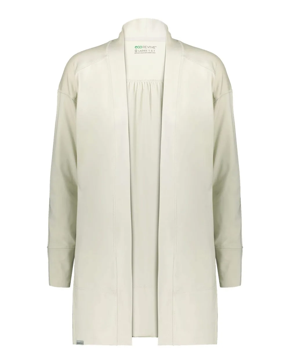 Holloway 223705 Women's Eco Revive™ Ventura Cardigan — blank garment, front view