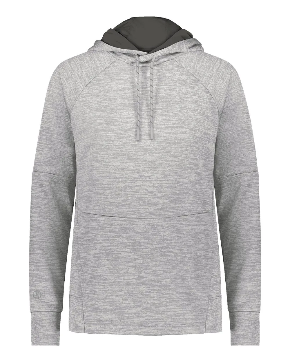 Holloway 223780 Women's All-Pro Performance Fleece Hooded Sweatshirt — blank hooded sweatshirt, front view