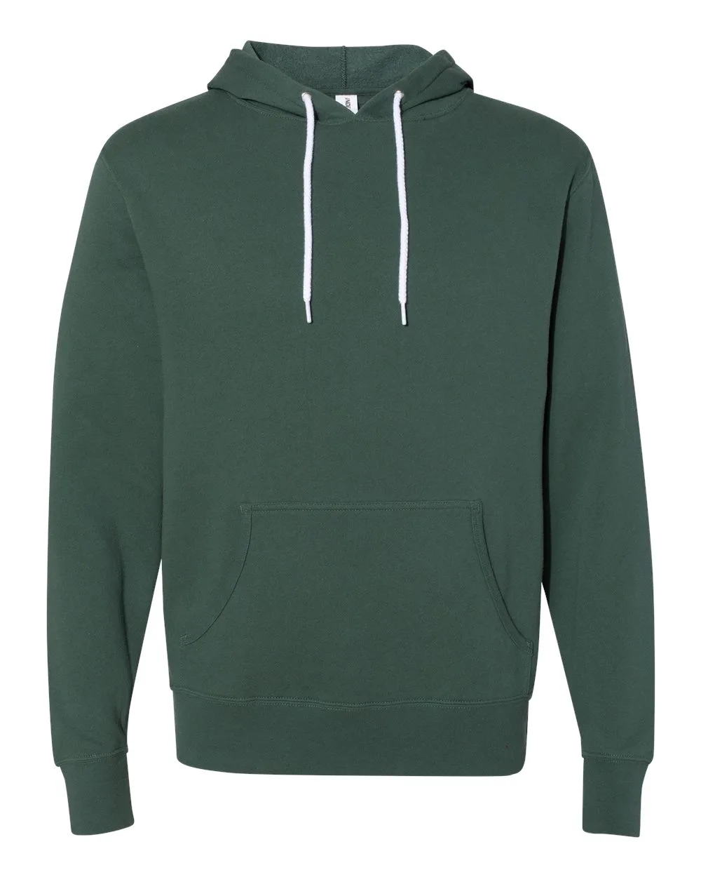 Independent Trading Co. AFX90UN Unisex Lightweight Hooded Sweatshirt — blank hooded sweatshirt, front view