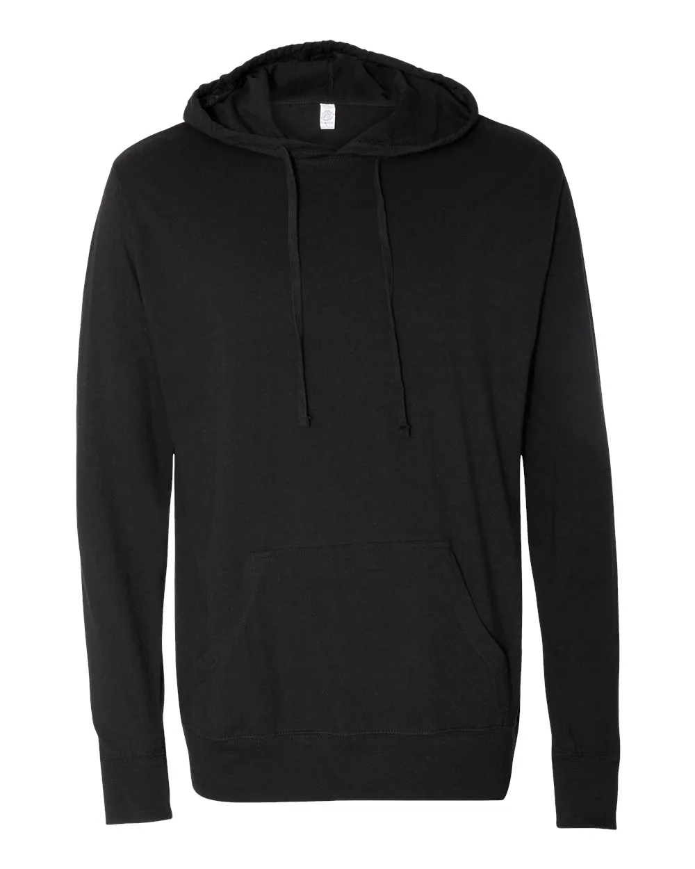 Independent Trading Co. SS150J Unisex Lightweight Hooded Pullover T-Shirt — blank hooded sweatshirt, front view