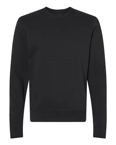 J. America 8721 Unisex BTB Fleece Crewneck Sweatshirt — blank crewneck sweatshirt, front view