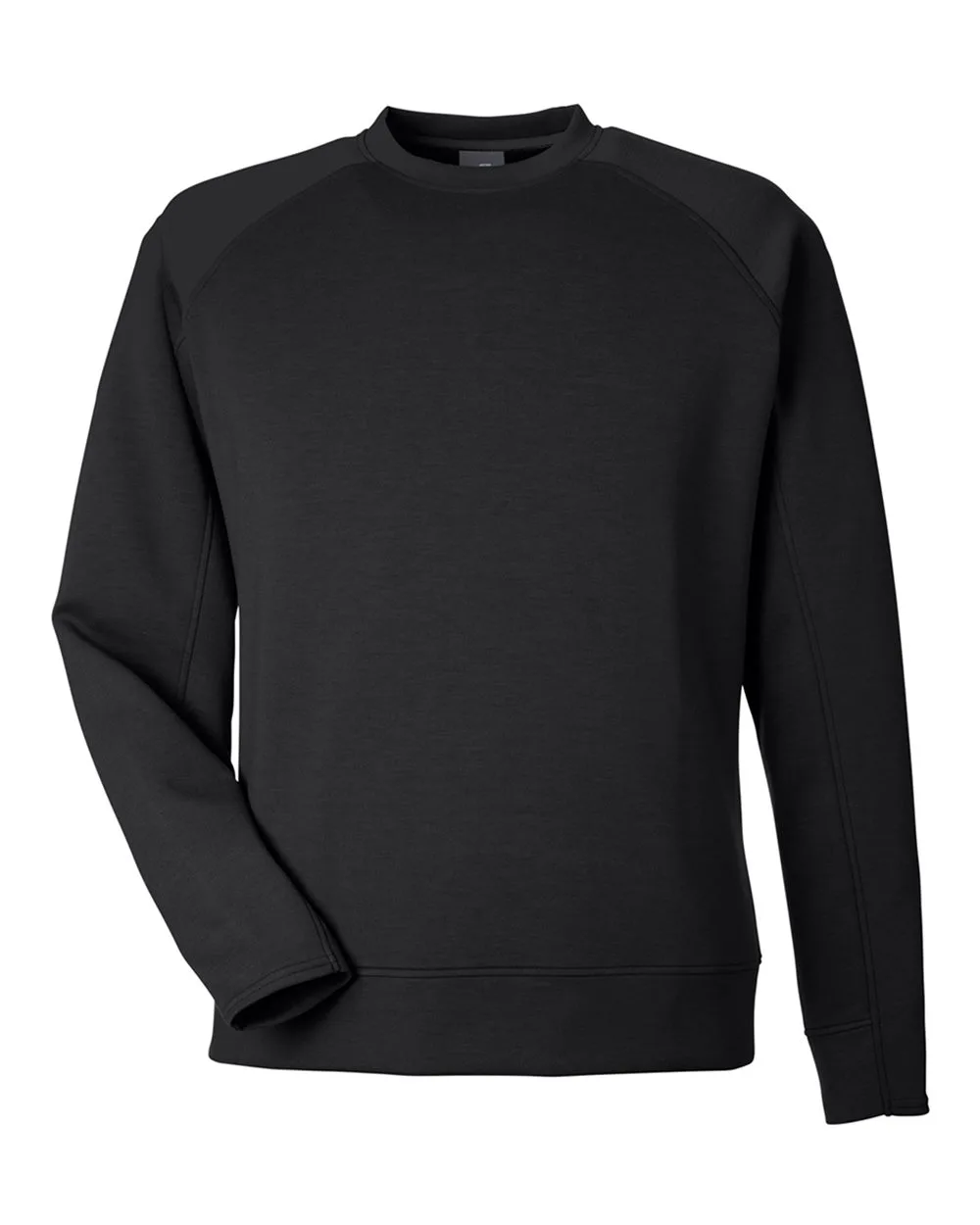 J. America 8752 Unisex Apex Fleece Crewneck Sweatshirt — blank crewneck sweatshirt, front view