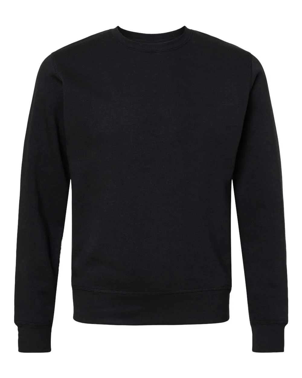 J. America 8870 Unisex Triblend Fleece Crewneck Sweatshirt — blank crewneck sweatshirt, front view