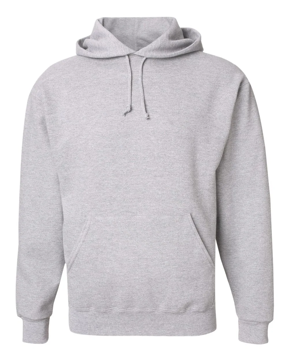 JERZEES 4997MR Unisex Super Sweats NuBlend® Hooded Sweatshirt — blank hooded sweatshirt, front view